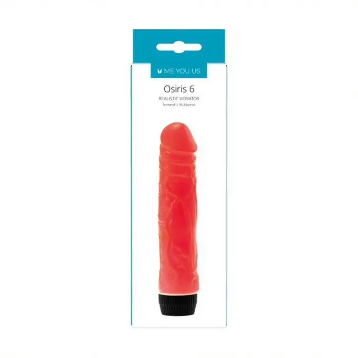 Me You Us Osiris 6 реалистичный вибратор – 15 см – розовый