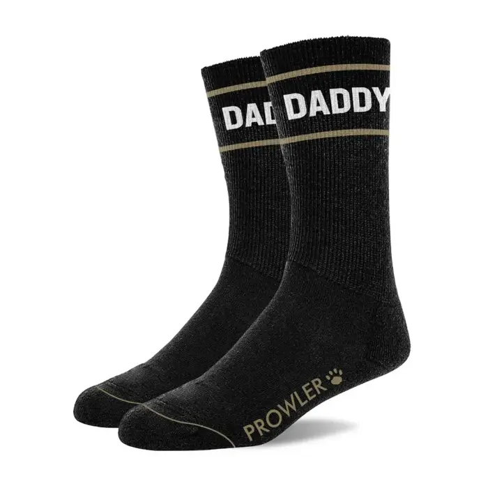 Prowler RED носки «Daddy» – чёрный / белый