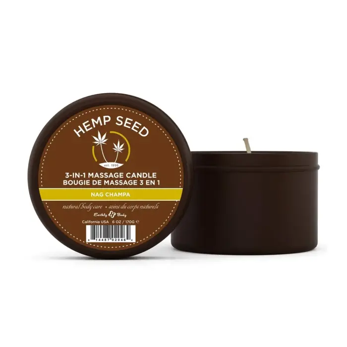 Earthly Body Nag Champa 3-in-1 массажная свеча – 170 г