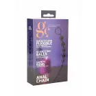 Anālo bumbiņu ķēde – 25.5 cm – Melns Foto 2