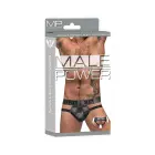 Male Power Cut Out Jockstrap – Black – L/XL — Photo 1