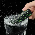 Перезаряжаемый светящийся в темноте музыкальный вибратор – 8.4 cm (3.3″) – зеленый — Фото 12
