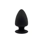 Ssilexd Plug-SD.Model 1 reālistisks divslāņu vibrējošs anālais spraudnis – 8 cm (3.1″) – Melns — Foto 1