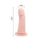BAILE- ULTRA PASSIONATE HARNESS Strap-on dildo – 20 cm (8″) – melns Foto 8