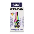 Twilight Bum Bijou anālais spraudnis – M – Daudzkrāsains — Foto 3