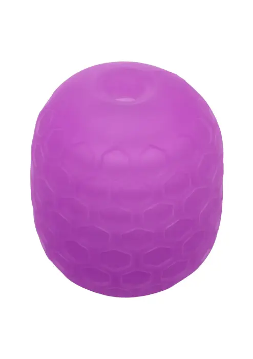 Pop Sock Textured Masturbator – Purple