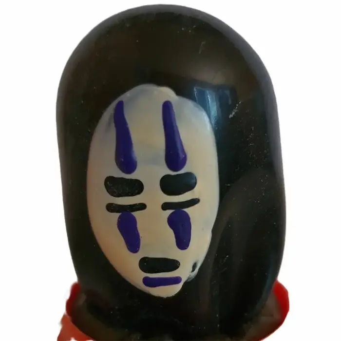 CONDOMERIE hand-painted decorative condom – Black Ghost Mask