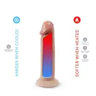 Premium Real Skin Model 2 Dildo – 19 cm (7.5″) – Miesas krāsa — Foto 3