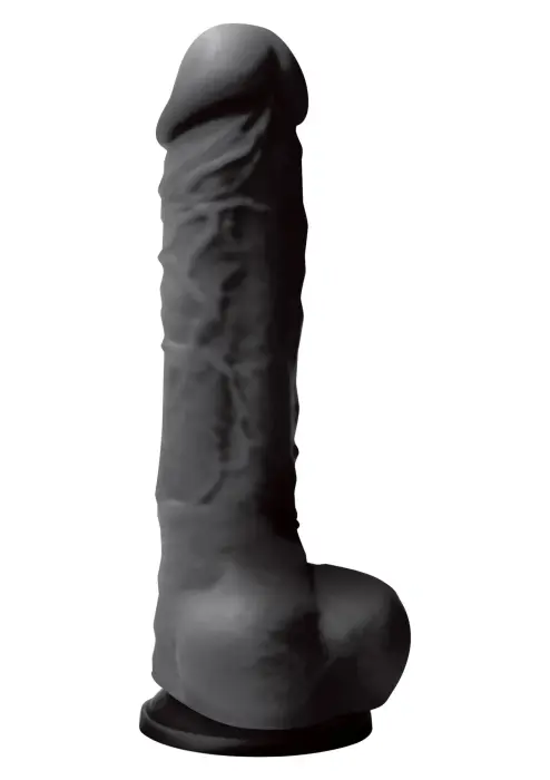Pleasures реалистичный дилдо – 20 cm (8″) – Черный
