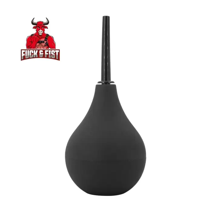 Anal Pear – compact enema bulb for intimate hygiene – black – 160 ml