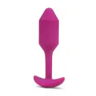 b-Vibe вибрирующая анальная пробка Snug Plug 2 – 12.5 cm – Розовый — Фото 2