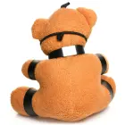 Gagged Teddy Bear BDSM keychain – burnt orange — Photo 2