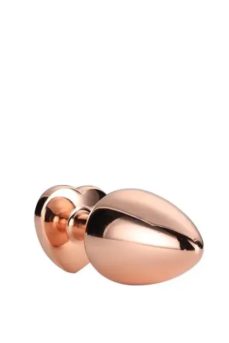 GLEAMING LOVE ROSE GOLD PLUG SMALL – 7.1 cm (2.8″) – Daugiaspalvis Photo