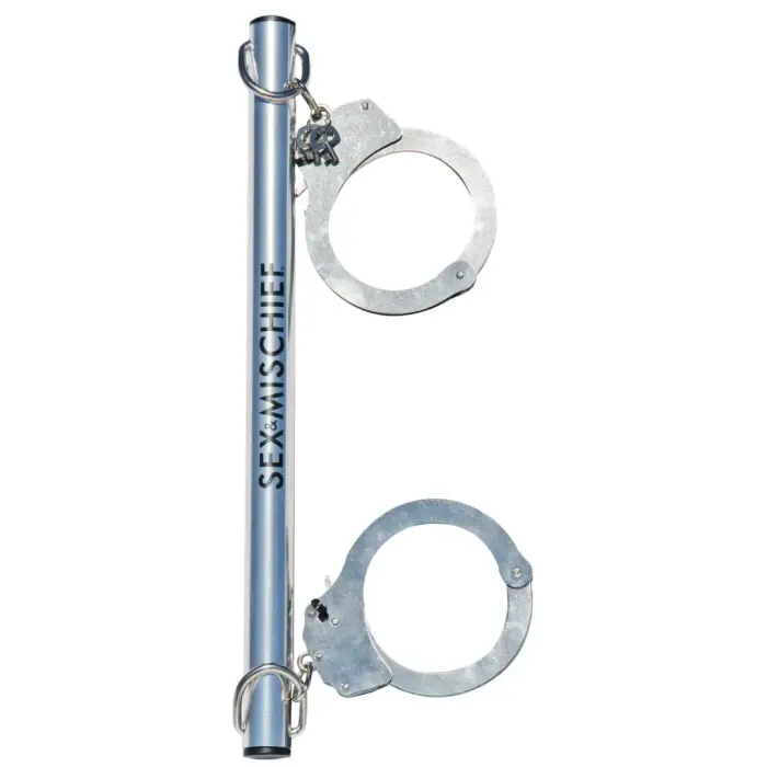 S&M Spreader Bar 66cm with Adjustable Metal Restraint System