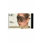 Guilty Pleasure Shadow Miracle Mask – барочная металлическая маска для глаз – стразы – чёрная — Фото 1
