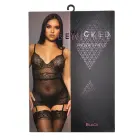 Ryder 2 Piece Chemise Set – Black – L — Photo 7