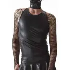 Regnes CRD006 wetlook t-krekls – melns – L — Foto 2