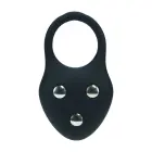 LEVELZ Silicone Training Cock Ring – L – Black — Photo 4