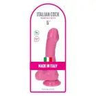 Eros rozā reālistisks dildo ar piesūcekni – 20 cm (8″) — Foto 2