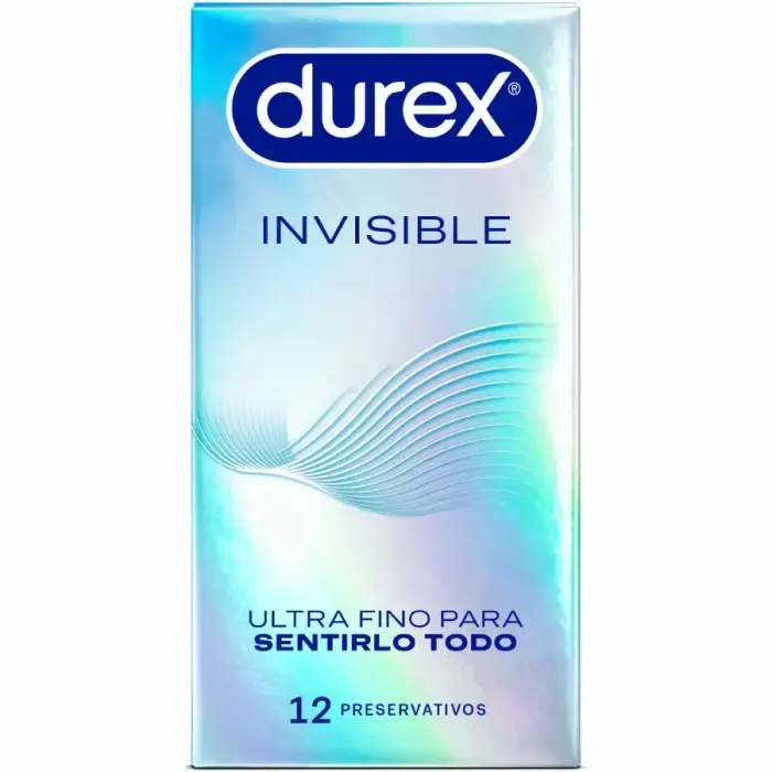 Durex Invisible Ultra-thin Condoms – 12 pcs