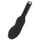 Dirty Footprint silikoninis plaktukas – juodas — Nuotrauka 1