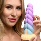 Blush Novelties Unicorn Horn fantāzijas dildo – 20 cm (8″) – daudzkrāsains — Foto 7