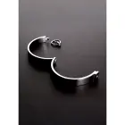 Stylish Slave Collar with Gemstones - Silver — Photo 1