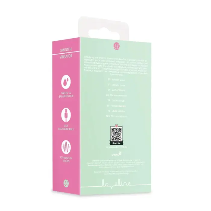 Loveline Smooth Vibrator – компактный вибратор – дымчатый