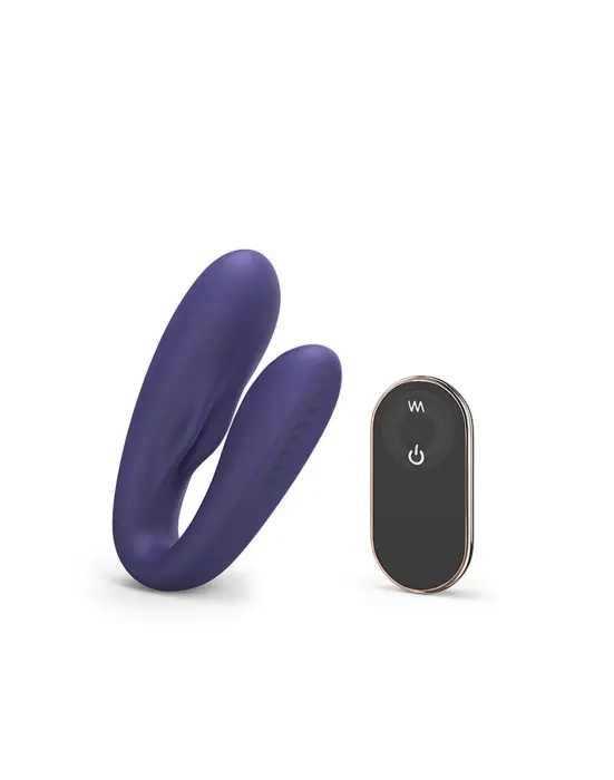 MATCH UP Dvigubos penetracijos vibratorius – Midnight Indigo