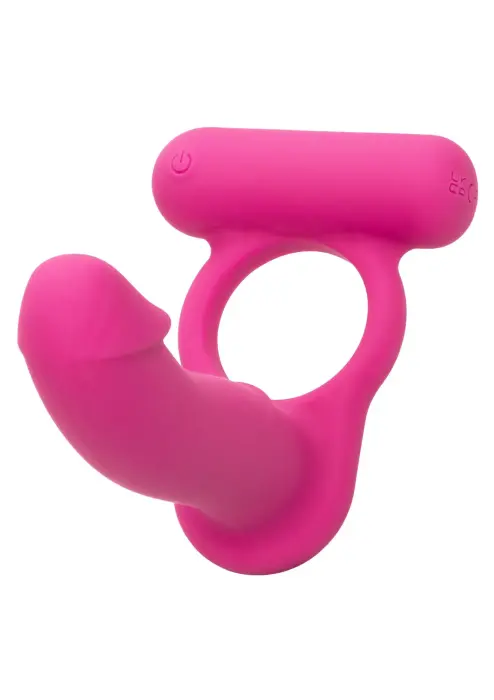 Double Diver Vibrating Cock Ring – Pink