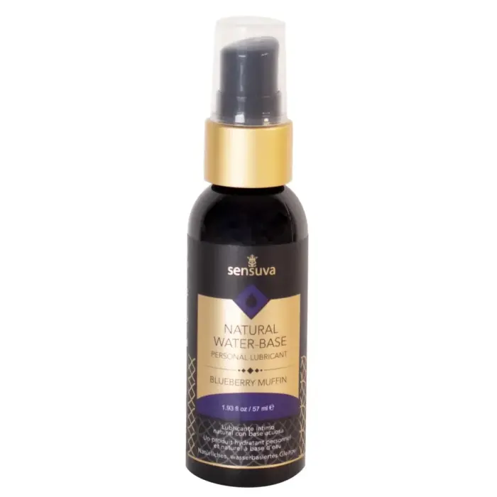 Sensuva Natural lubrikantas vandens pagrindu Blueberry Muffin – 50 ml