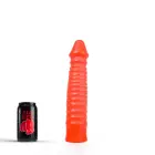 All Red ABR 29 tekstūru turintis dildo – 23+ cm — Nuotrauka 2