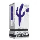 Evolved Lick Me Triple Motor truša vibrators – 20 cm (8″) – violets — Foto 4
