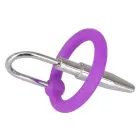 PPlug with a silicone glans ring and urethral dilator – Purple — Photo 3