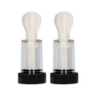 Elektrostimulācijas divpolāri krūtsgala sūcēji – balts/caurspīdīgs Foto 7