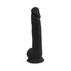 Silex D Model 1 realistiškas dildo – 38 cm (15″) – Juodas — Nuotrauka 5