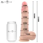 MR INTENSE Gary L Ultra-Realistic Dildo with Suction Cup – 23 cm (9″) – Skin — Photo 4