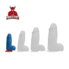 Dagr S Blue realistiškas tekstūruotas dildo – 16 cm (6.3″) – mėlynas — Nuotrauka 3