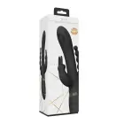 VIVE Rini Pulse Wave divu dzinēju wand vibrators – 22.5 cm – Melns — Foto 2