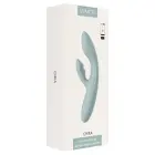SVAKOM Chika кролик-вибратор – 18.8 cm (7.4″) – бирюзовый/серый — Фото 1