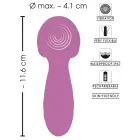 Sweet Smile metālisks mini vibrators – 11.6 cm (4.6″) – daudzkrāsains Foto 11