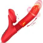 Daudzfunkcionāls vibrators ar laizīšanas, kustību un sildīšanas funkcijām – 24.1 cm (9.5″) — Foto 5