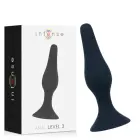 Intense Anal Level 3 silikoonist anaaltapp – 12.5 cm – Must — Foto 1
