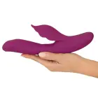 Javida 4F кролик-вибратор с функциями подогрева и толчков – 24 cm (9.4″) – розовый — Фото 7