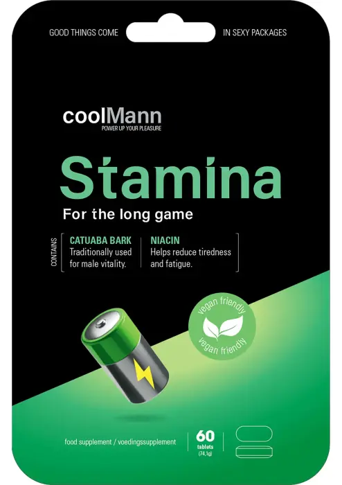 CoolMann Stamina пищевая добавка – 60 шт.