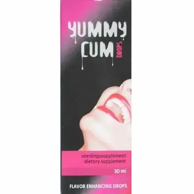 Cobeco Pharma Yummy Cum Drops пищевая добавка – 30 мл