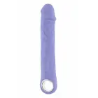 EVOLVED Large Purple Fantasy – realistic vibrator – anatomical shaft – 10 speeds – purple – 24 cm — Photo 3