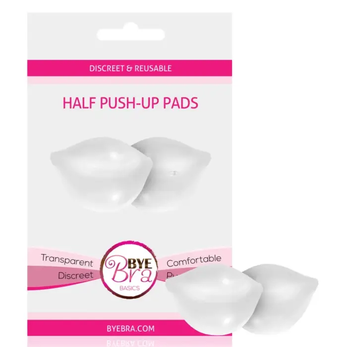 Bye Bra poolikud push-up silikoonpadjakesed Clear Silicone – diskreetsed mahuandjad