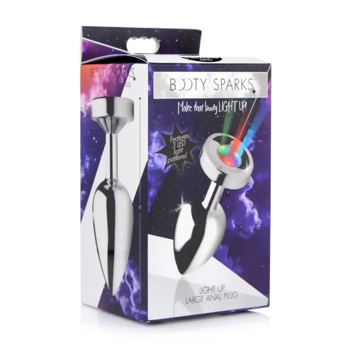 Light-Up Butt Plug – L – Multicolored