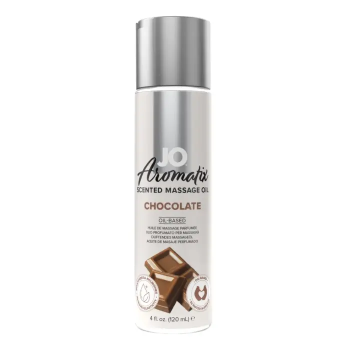 System JO Aromatix massaažiõli – šokolaadi – 120 ml